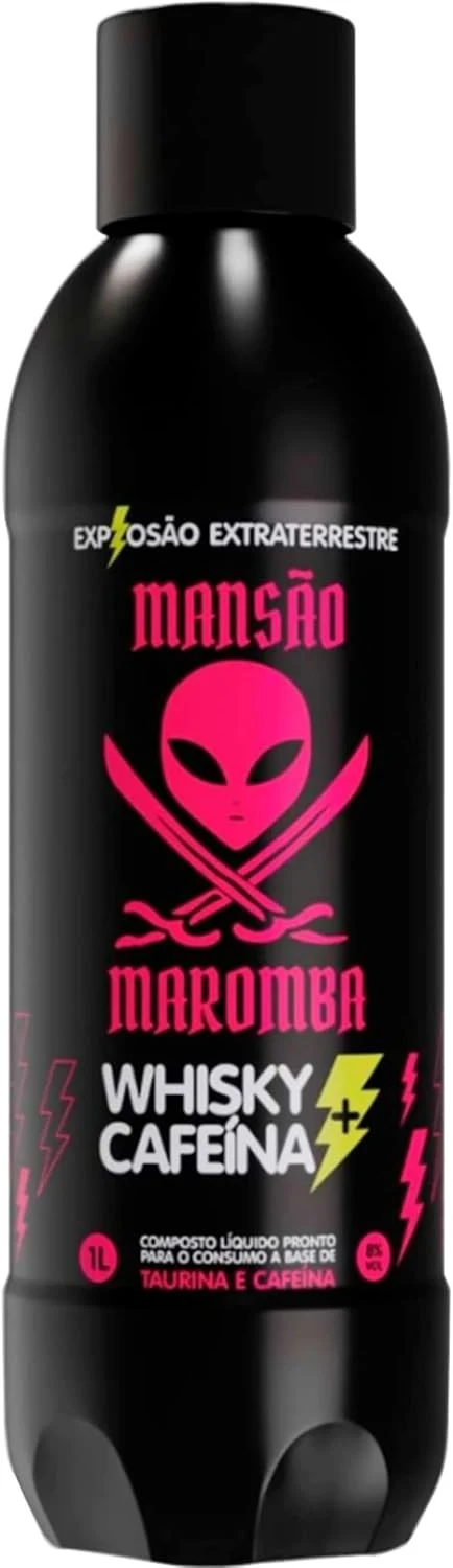 Drink Whisky Combo Mansão Maromba Sabor Energético 1 Litro