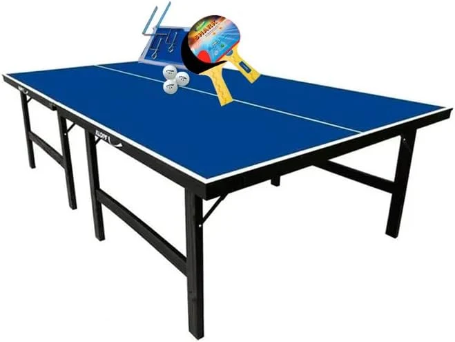 Mesa Ping Pong Mdf 15mm 1016 Klopf + Kit Completo 5031 com Capa